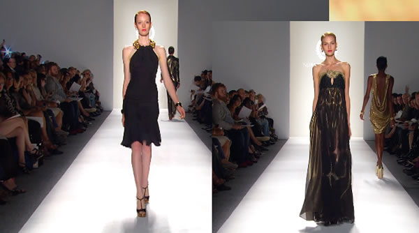 Fashion week NY NORMAN AMBROSE MERCEDES-BENZ FASHION WEEK SPRING 2012