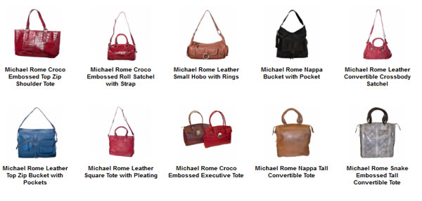 Michael Rome Handbags New York Fashion