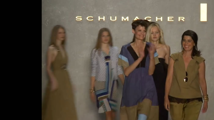 Runway highlights from SCHUMACHER Spring Summer 2013 Collection at Mercedes-Benz Fashion Wee