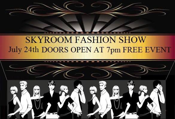 Skyroom Fashion Show July 24th New York 2013