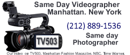 Same Day Video Manhattan NY 260na110