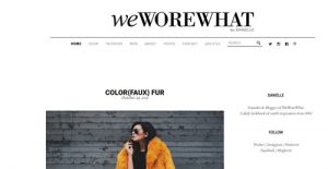 WEworewhat fashion New York 2015 October 29 NYC