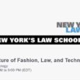   Robot Couture: The Future of Fashion, Law, and Technology Date: Friday, October 21, 2016 Time: 9:00 a.m. – 5:00 p.m. Location: New York Law School, 185 West Broadway, New […]