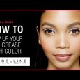 Amp up your basic cut crease eye look with Maybelline’s NEW Master Precise Ink metallic liquid liner. First, use black liner to create a standard cat eye. Next …
