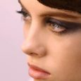 All eyes on the runway makeup look: models putting their best faces forward with the help of Armani Beauty ahead of the Giorgio Armani Fall Winter 2017/2018 …