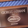 The limited edition #GABugatti collection items are numbered and display the special logo: Giorgio Armani for Bugatti. The highlight of the accessories is an …