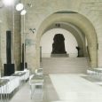 Moments before the doors open for the Louis Vuitton Spring-Summer 2018 Fashion Show by Nicolas Ghesquière at the Crypt of the Sphinx inside the Musée du …